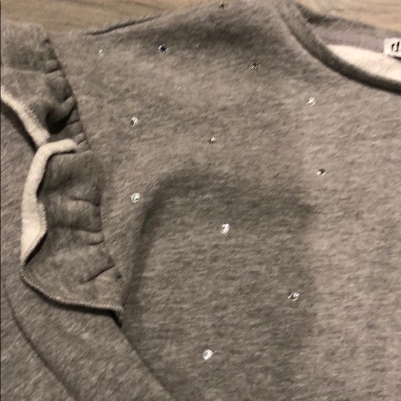 Girls ruffle sleeve sweater - Picture 3 of 4